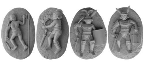 Defeated gladiators